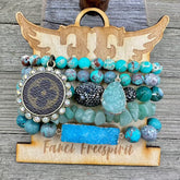 Lagoon Lights Luxe Designer Bracelet Stack